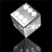D� scintillant qui tourne