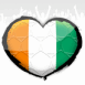 Foot: Drapeau coeur ivoirien