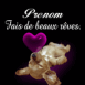 Chiot "Fais de beaux r�ves"