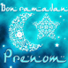 Etoile et croissant "Bon Ramadan"