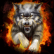 Loup enflamm�