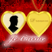 M�daillon "Je t'aime"