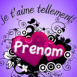 Coeurs tendance "Je t'aime tellement!"