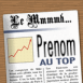 Couverture de Journal: "Pr�nom" au top