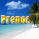 Plage et palmier