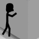 Stickman qui se cogne la t�te contre un mur