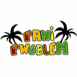 Mention cr�ole "Pani Pwoblem" avec palmiers