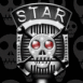 Micro strass t�te de mort